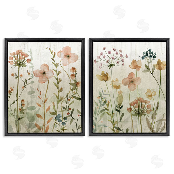 Stupell Industries Livi Finn | Pink Rustic Wildflower Collection