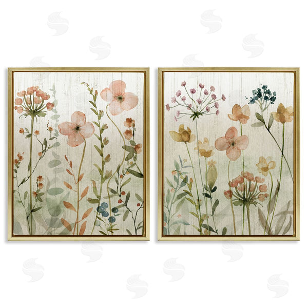 Stupell Industries Livi Finn | Pink Rustic Wildflower Collection