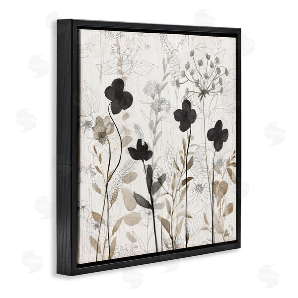 Stupell Industries Livi Finn | Wild Blooms Botanical Pattern Wall Art