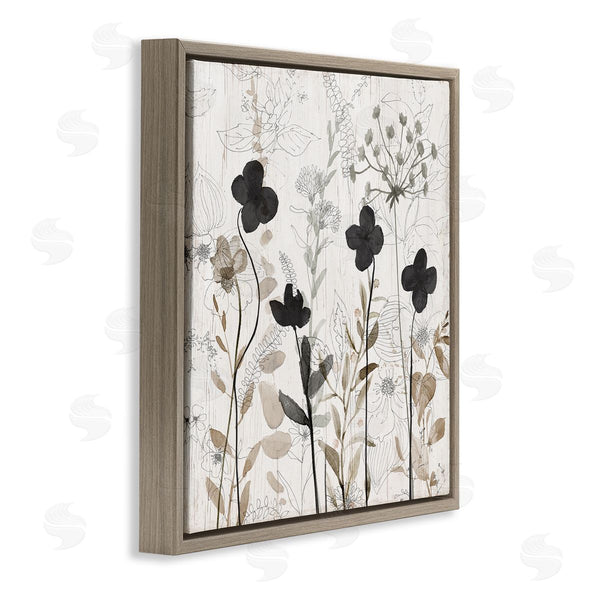 Stupell Industries Livi Finn | Wild Blooms Botanical Pattern Wall Art