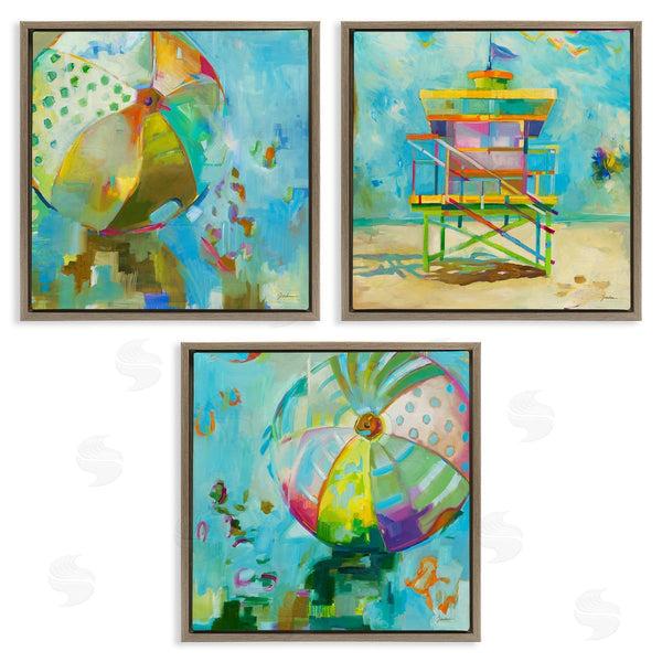 Stupell Industries Liz Jardine | Abstract Beach Scenes Wall Art
