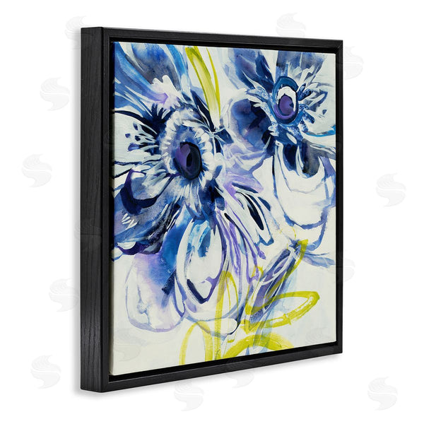 Stupell Industries Liz Jardine | Abstract Blue Blossoms Wall Art