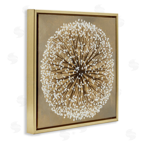 Stupell Industries Liz Jardine | Abstract Dandelion Flower Full Bloom
