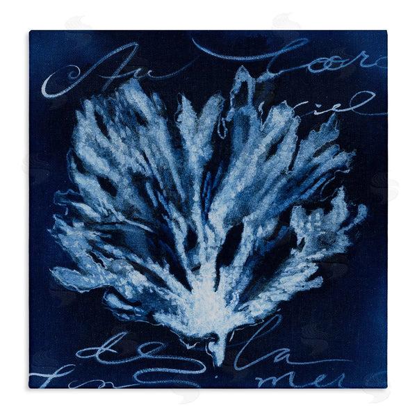 stupell industries Liz Jardine | Abstract Deep Blue Coral