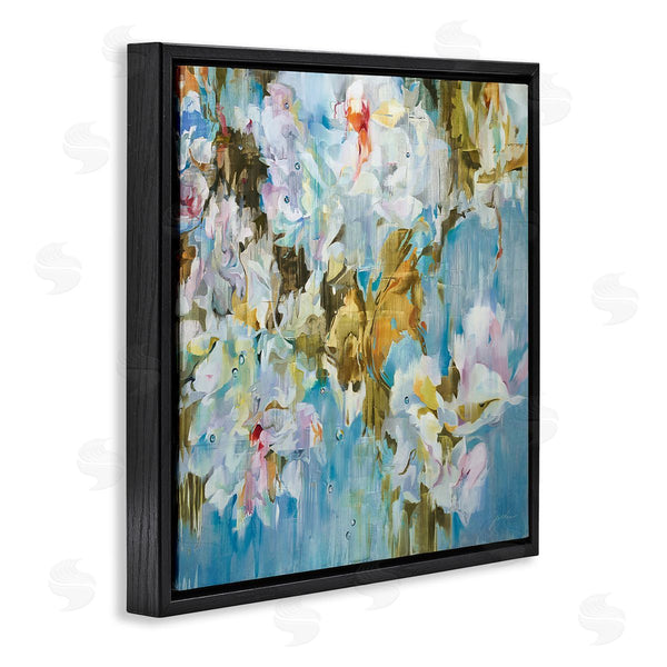 Stupell Industries Liz Jardine | Abstract Flower Blossoms Branches Nature White Petals Wall Art