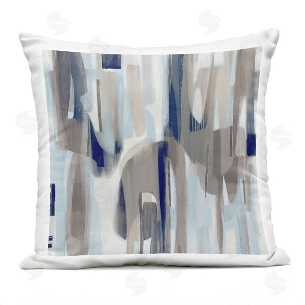 Stupell Industries Liz Jardine | Abstract Neutral Tones Arrangement Printed Throw Pillow