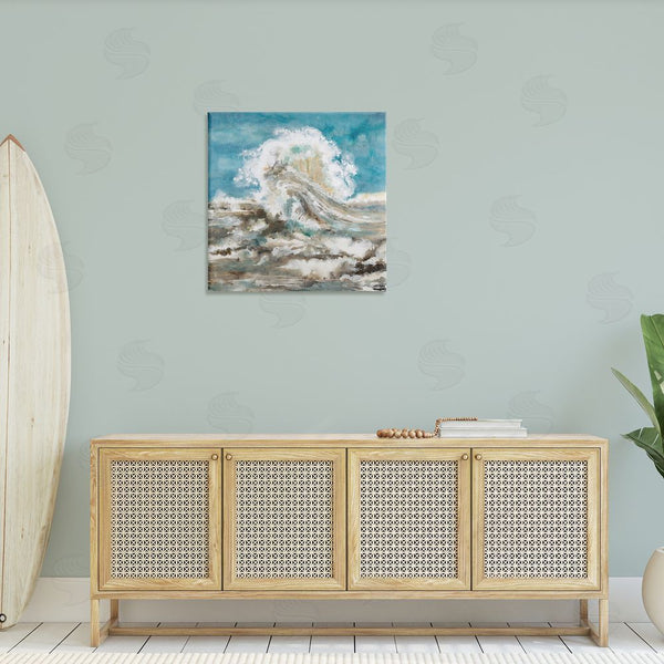 Stupell Industries Liz Jardine | Abstract Ocean Splash Wall Art