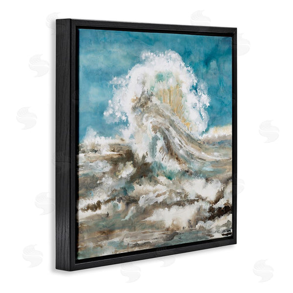 Stupell Industries Liz Jardine | Abstract Ocean Splash Wall Art