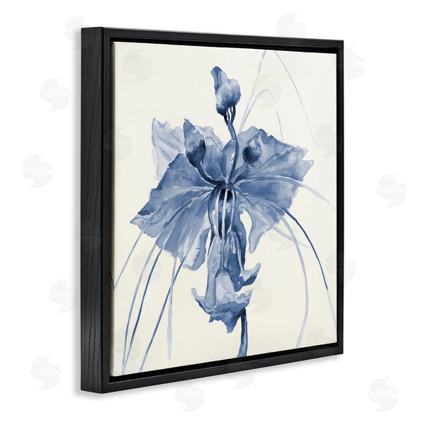Stupell Industries Liz Jardine | Blue Abstract Orchid Wall Art