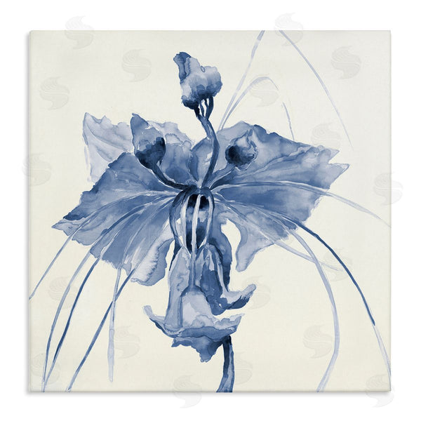 stupell industries Liz Jardine | Blue Abstract Orchid Wall Art
