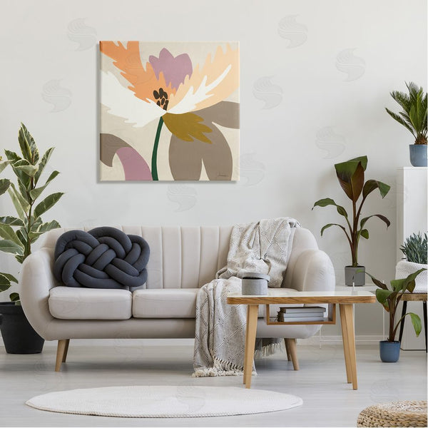 Stupell Industries Liz Jardine | Geometric Flower Petal Shapes Wall Art