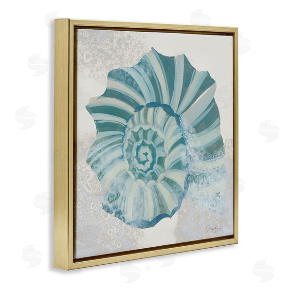 Stupell Industries Liz Jardine | Marine Blue Nautilus Shell