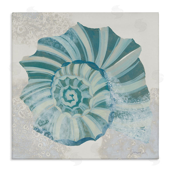 stupell industries Liz Jardine | Marine Blue Nautilus Shell