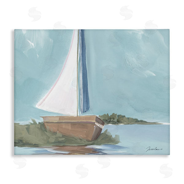 stupell industries Liz Jardine | Maritime Sailboat Scene Wall Art