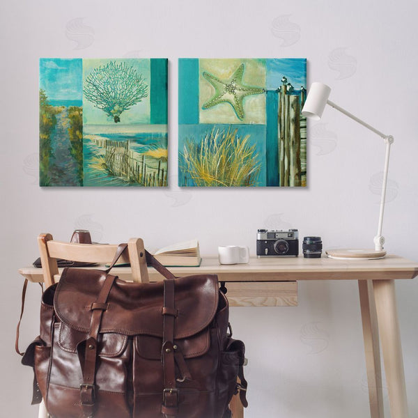 Stupell Industries Liz Jardine | Maritime Summer Collage Wall Art