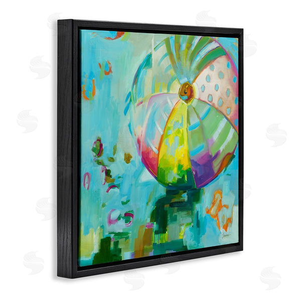 Stupell Industries Liz Jardine | Modern Beach Ball Pattern Wall Art
