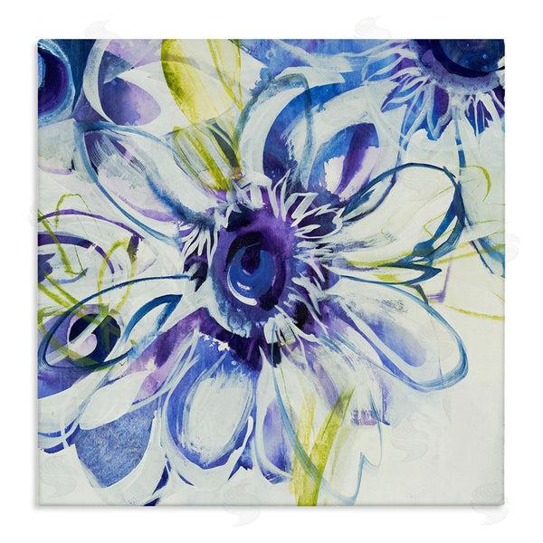 stupell industries Liz Jardine | Modern Blue Flower Buds Wall Art