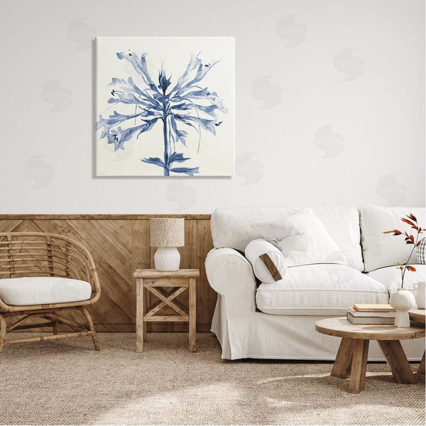 Stupell Industries Liz Jardine | Modern Blue Flower Wall Art