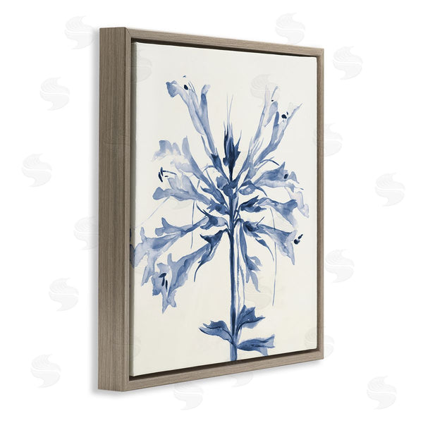 Stupell Industries Liz Jardine | Modern Blue Flower Wall Art