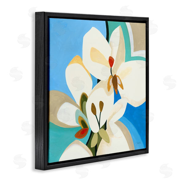 Stupell Industries Liz Jardine | Modern Blue & White Blossoms Wall Art