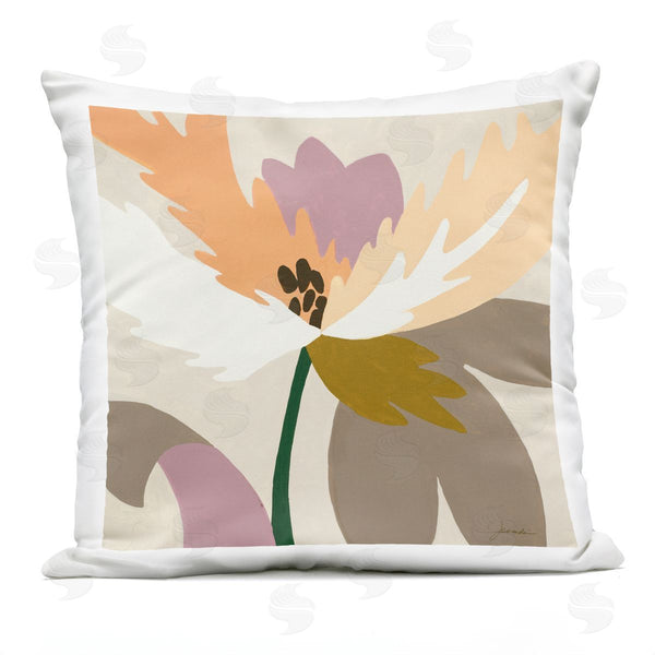 Stupell Industries Liz Jardine | Modern Flower Shape Arrangement Printed Throw Pillow