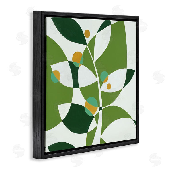 Stupell Industries Liz Jardine | Modern Green Leaf Abstraction Wall Art