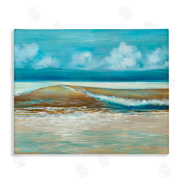 stupell industries Liz Jardine | Modern Rolling Sea Waves Wall Art