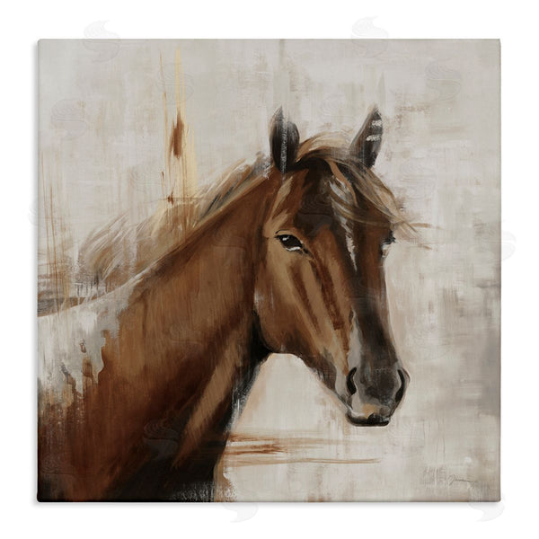 stupell industries Liz Jardine | Modern Stallion Painting Wall Art