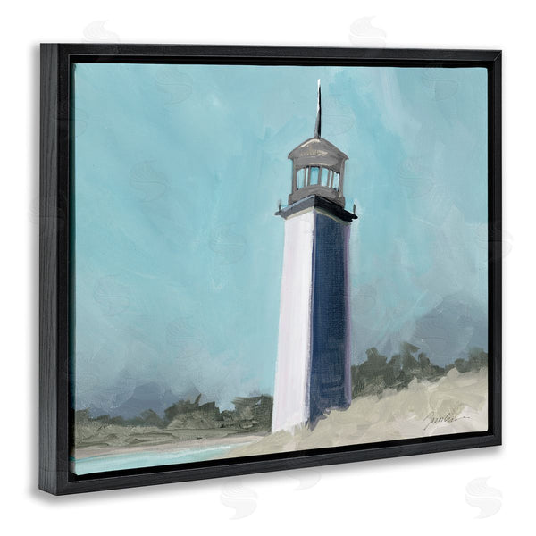 Stupell Industries Liz Jardine | Muted Lighthouse Landscape Wall Art