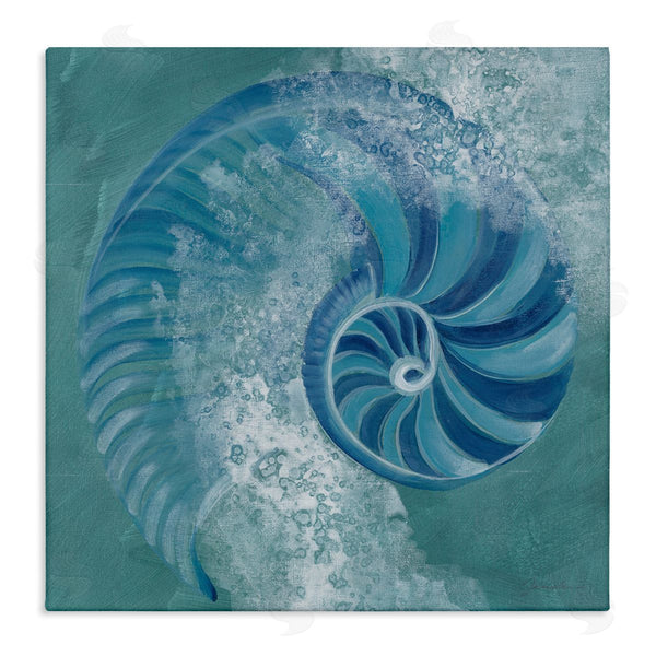 stupell industries Liz Jardine | Nautilus Shell Water Bubbles Wall Art
