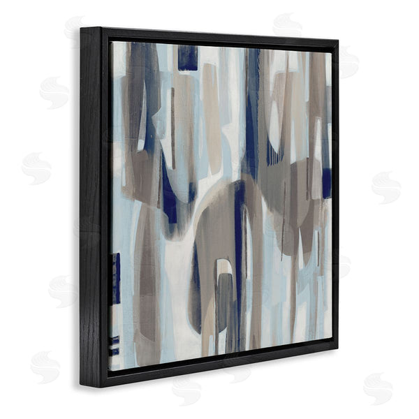 Stupell Industries Liz Jardine | Neutral Beige Falling Strokes Wall Art