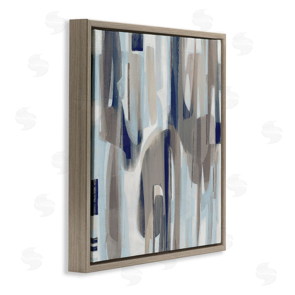 Stupell Industries Liz Jardine | Neutral Beige Falling Strokes Wall Art