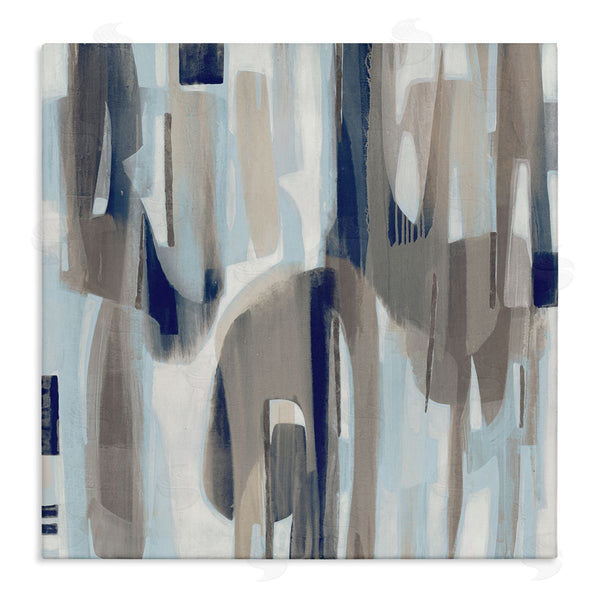 stupell industries Liz Jardine | Neutral Beige Falling Strokes Wall Art