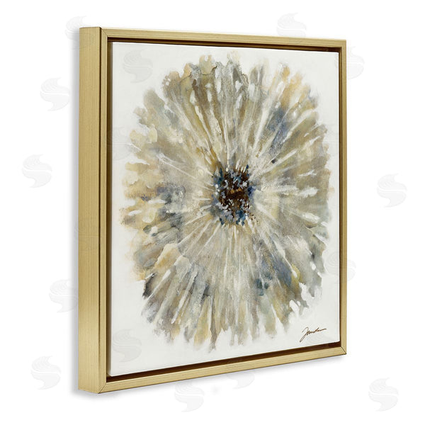 Stupell Industries Liz Jardine | Neutral Rustic Abstract Flower