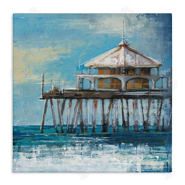 stupell industries Liz Jardine | Ocean Pier Painting Wall Art