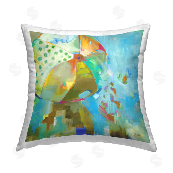 stupell industries Liz Jardine | Patterned Abstract Ball Printed Throw Pillow