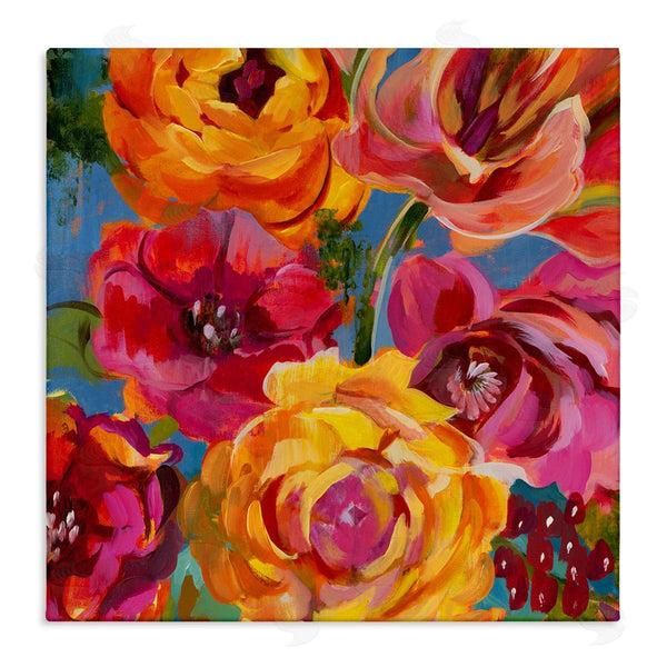 stupell industries Liz Jardine | Pink & Yellow Florals Wall Art
