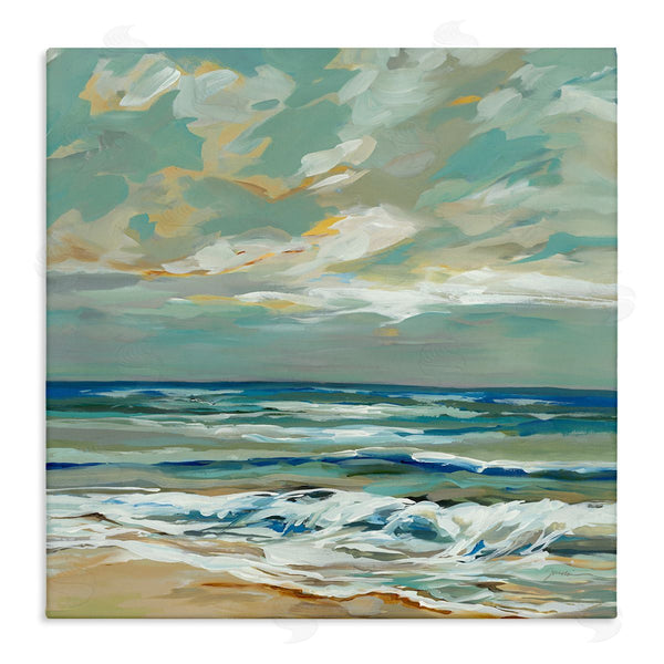 stupell industries Liz Jardine | Restless Beach Waves & Clouds