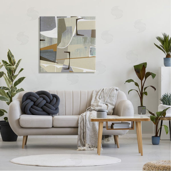 Stupell Industries Liz Jardine | Retro Geometric Composition Wall Art