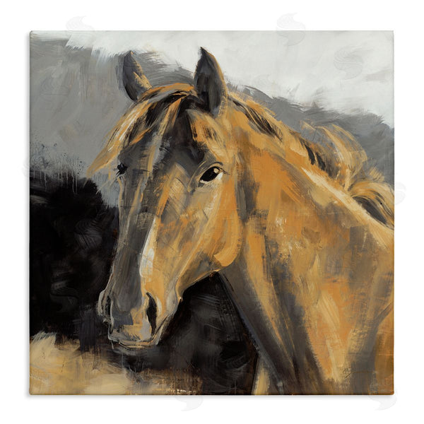 stupell industries Liz Jardine | Southwestern Horse Portrait Brown Wall Art