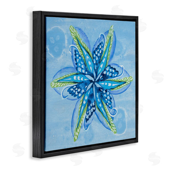 Stupell Industries Liz Jardine | Star Shaped Abstract Flower