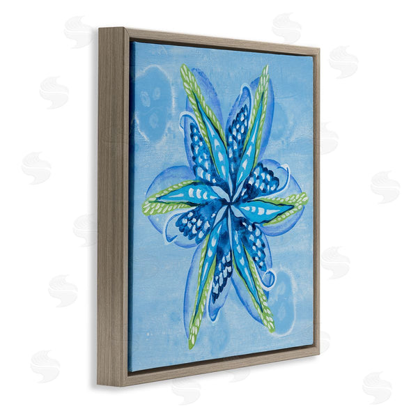 Stupell Industries Liz Jardine | Star Shaped Abstract Flower