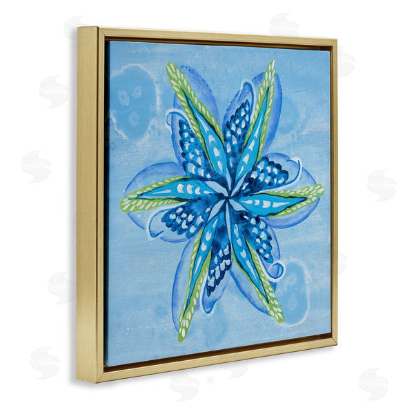 Stupell Industries Liz Jardine | Star Shaped Abstract Flower