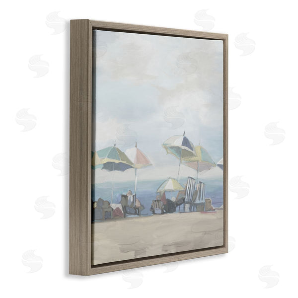 Stupell Industries Liz Jardine | Subtle Beach Breeze Scene