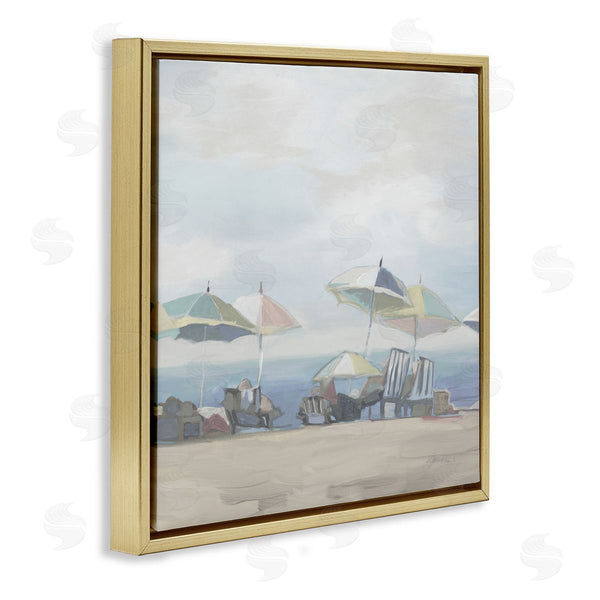 Stupell Industries Liz Jardine | Subtle Beach Breeze Scene
