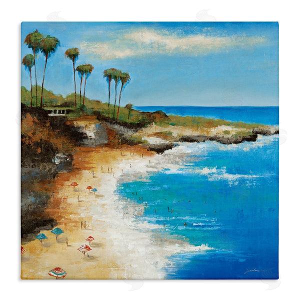 stupell industries Liz Jardine | Summer Beach Cove Wall Art