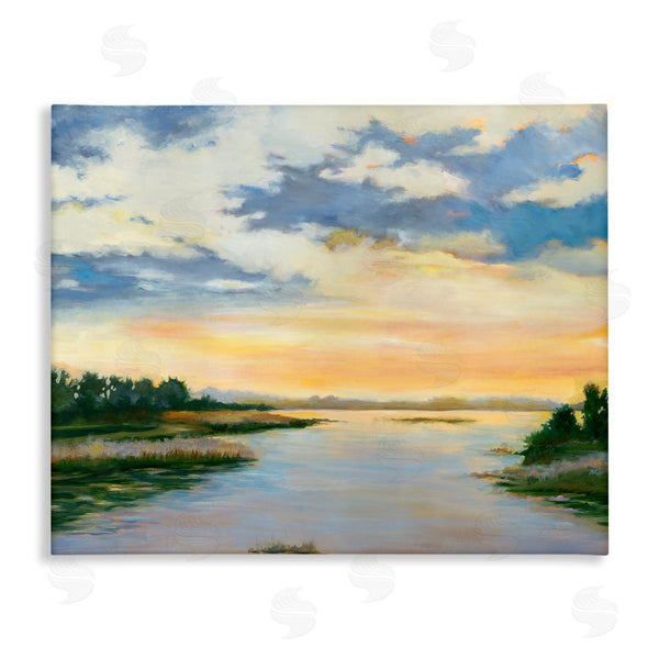 stupell industries Liz Jardine | Sunrise Over Shallow Water Wall Art