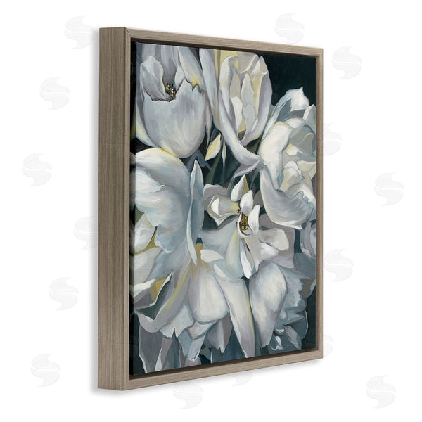 Stupell Industries Liz Jardine | Traditional Grey Blossom Wall Art