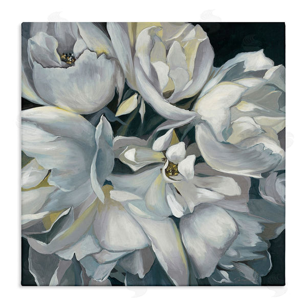 stupell industries Liz Jardine | Traditional Grey Blossom Wall Art