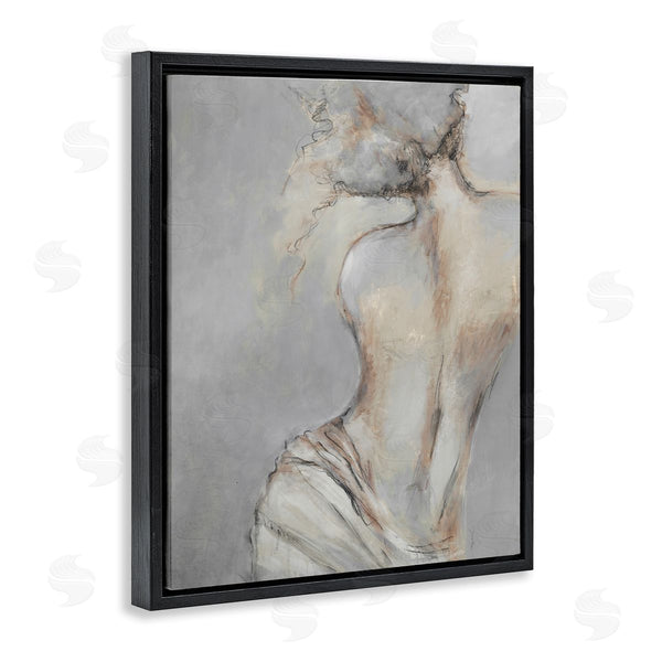 Stupell Industries Liz Jardine | Traditional Nude Baroque Portrait